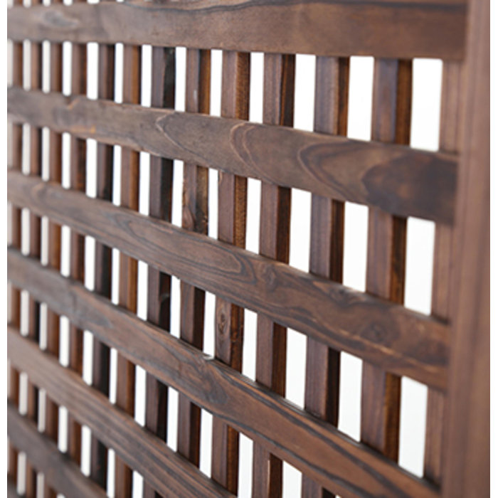 Porpora 36'' W x 72'' H Solid Wood Single Panel Room Divider Wayfair